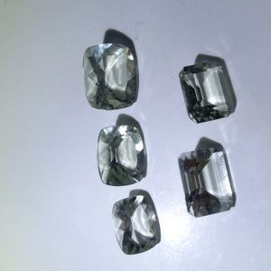 Bundle of Beautiful Prasiolite Loose Gemstones
